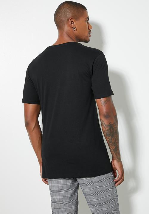 Superbalist - Nate crew neck tee - black