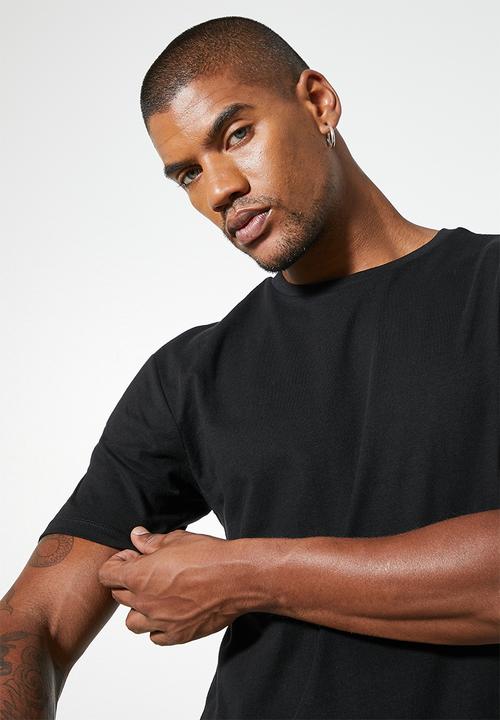 Superbalist - Nate crew neck tee - black