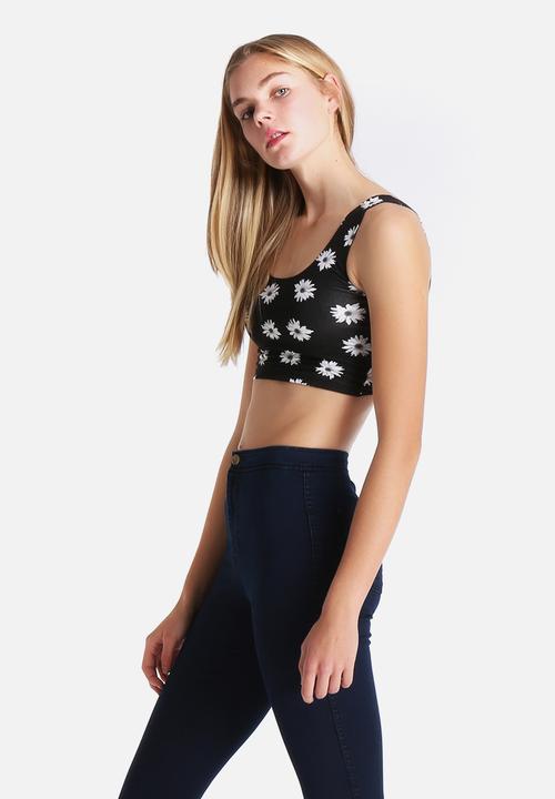 American Apparel - Cotton Spandex Crop Top