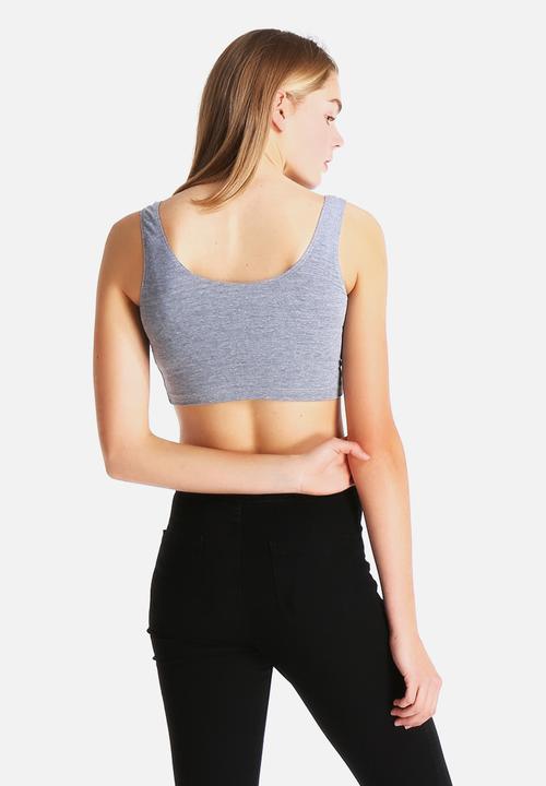 American Apparel - Cotton Spandex Crop Top