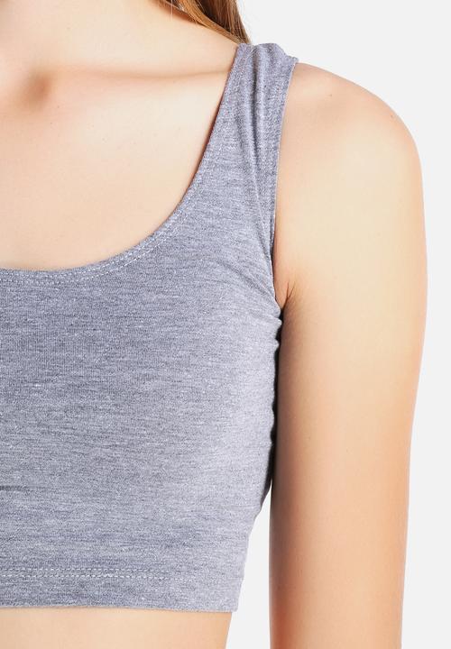 American Apparel - Cotton Spandex Crop Top