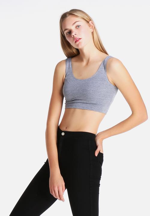 American Apparel - Cotton Spandex Crop Top
