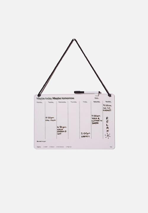 Typo - A3 reuse me calendar - clear