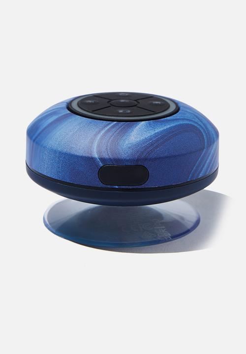 Typo - Led shower speaker-earth marble blue 2.0