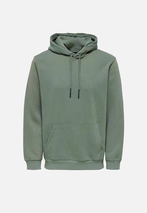 Only & Sons - Onsceres life hoodie sweat noos - castor gray