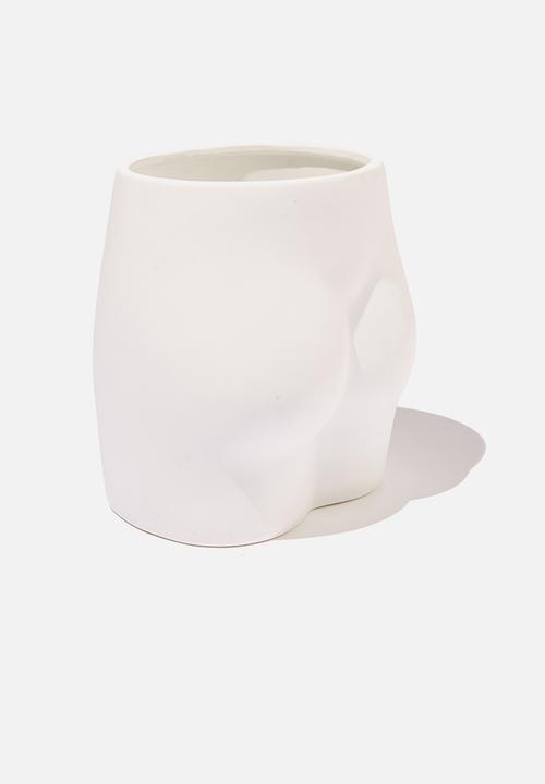 Typo - Big butt planter-white butt!