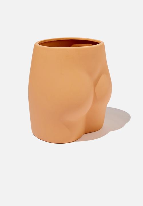 Typo - Big butt planter-terracotta butt!