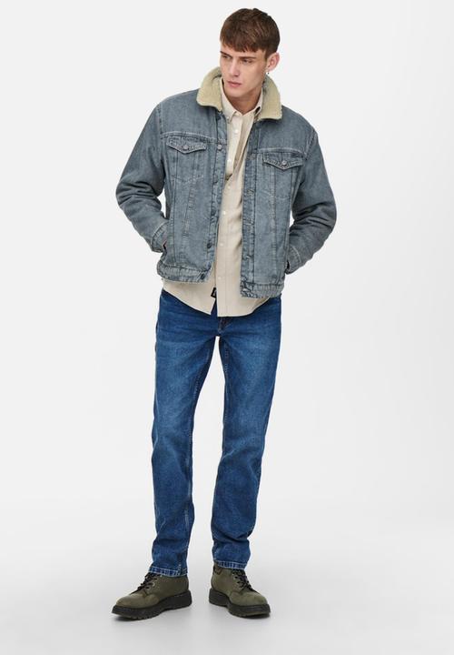 Only & Sons - Louis jacket - light blue