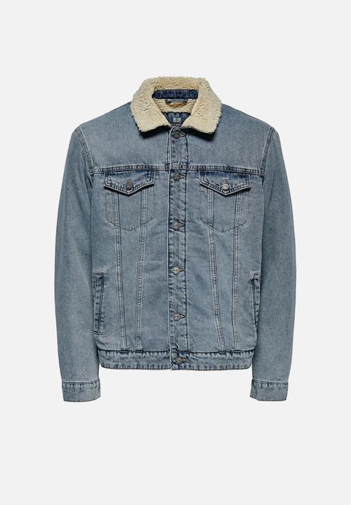 Only & Sons - Louis jacket - light blue