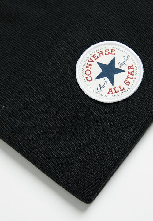 Converse - Chuck patch beanie - converse black
