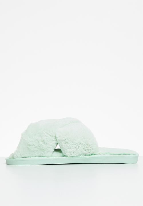 dailyfriday - Rockabye crossover strap slipper - mint