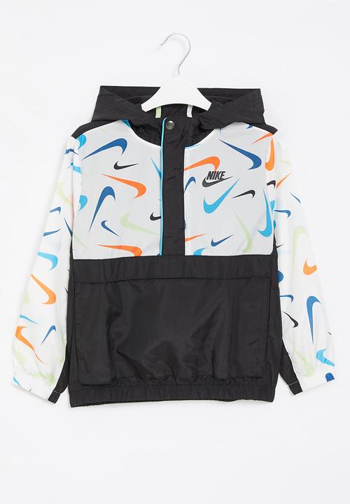 nike woven anorak jacket