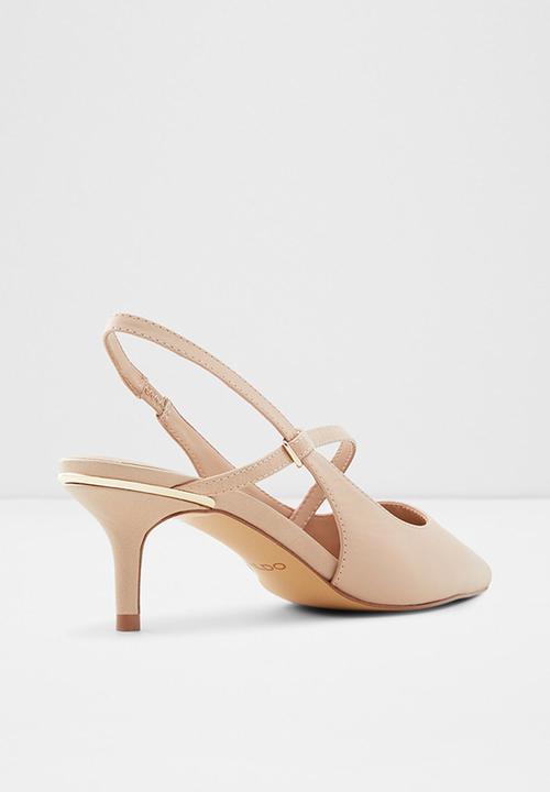 ALDO - Iluka leather heel - bone