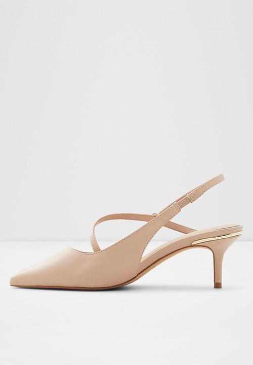 ALDO - Iluka leather heel - bone