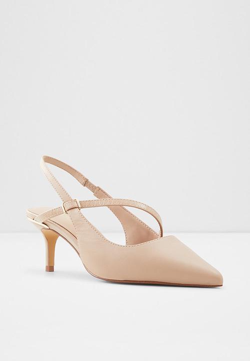 ALDO - Iluka leather heel - bone