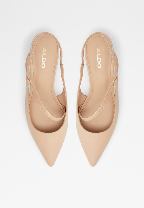 ALDO - Iluka leather heel - bone