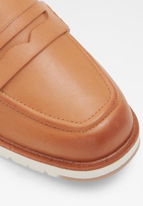 ALDO - Ibreda leather loafer - medium brown