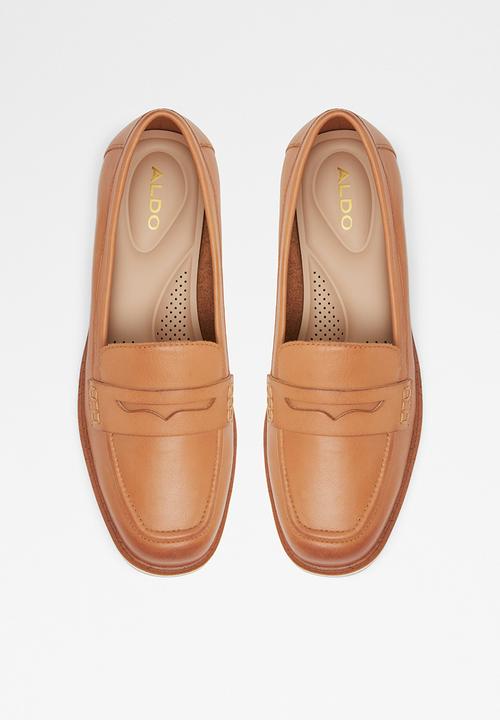 ALDO - Ibreda leather loafer - medium brown