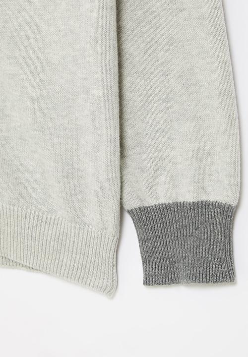 Pop Candy - Boys dino cardigan - grey