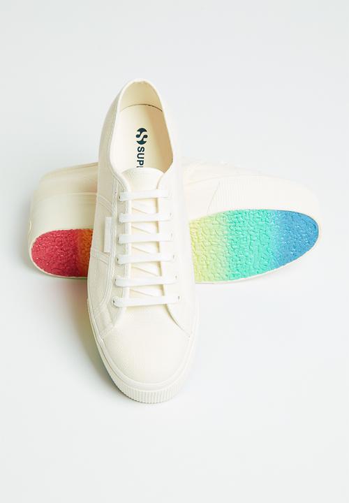 SUPERGA - 2790 shaded lettering - white avorio