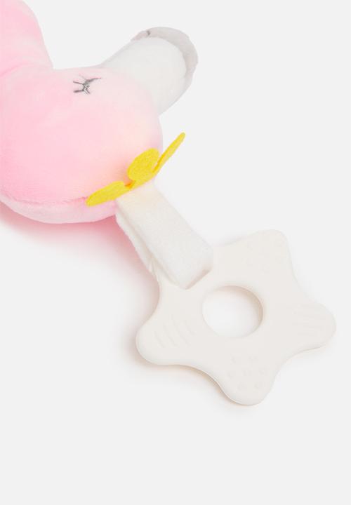 Pop Candy - Baby rattle teether - pink