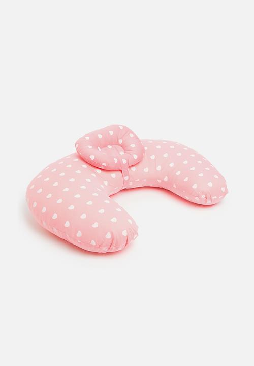 Pop Candy - Heart print pillow - pink