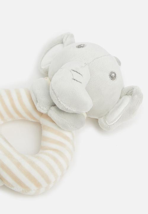 Pop Candy - Baby elephant teether - grey