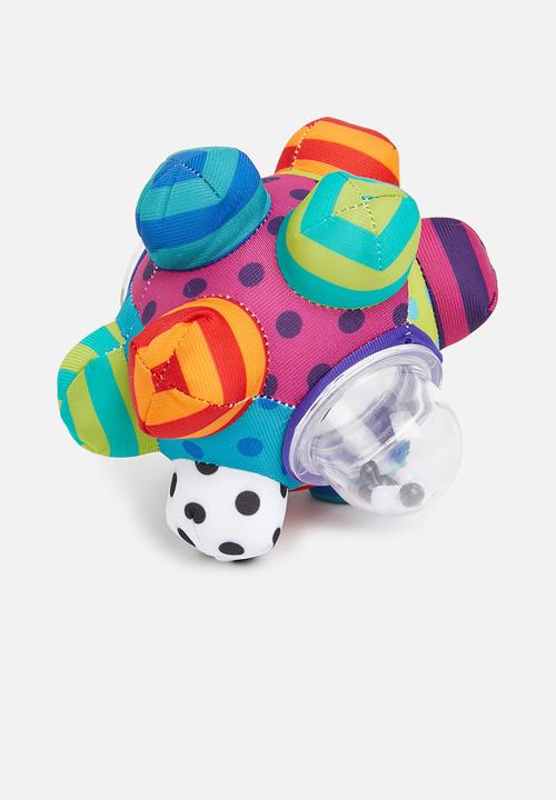 Pop Candy - 3d rattle ball - multi