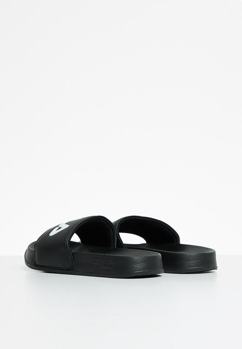 FILA - Hillside slide - black/chinese red/white