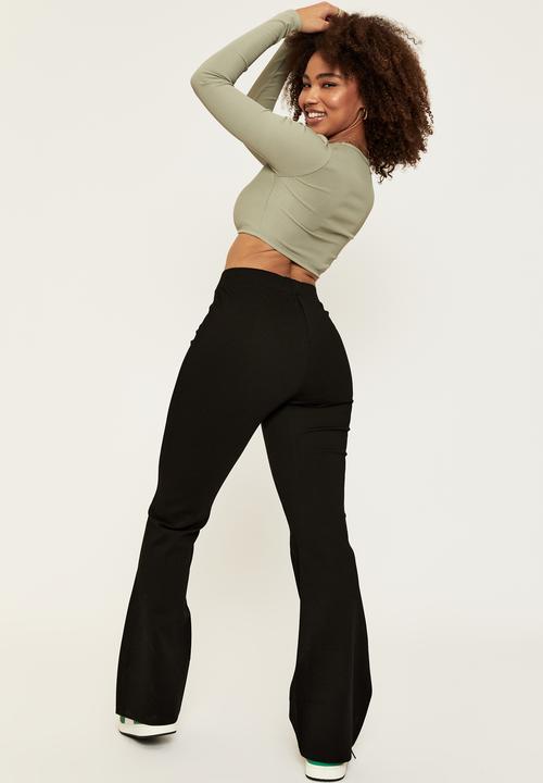 Supré  - Flare pant - black