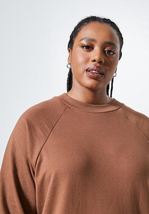 Superbalist - Ultimate sweat dress - choc