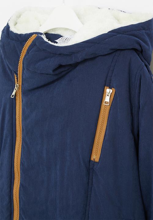 Rebel Republic - Boys hooded jacket - navy