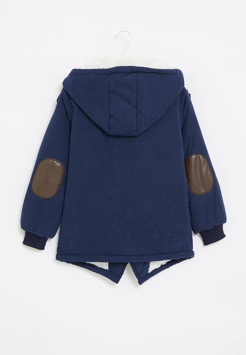 Rebel Republic - Boys hooded jacket - navy