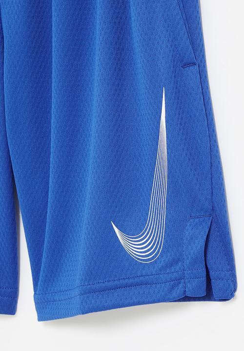Nike - B nk df hbr short - game royal/white