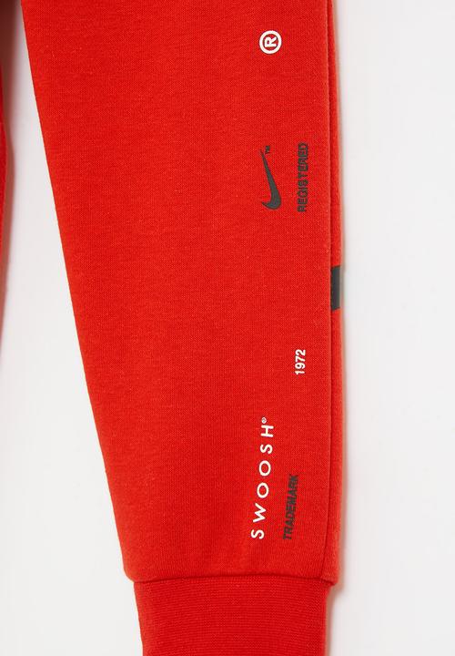 Nike - Nkb swoosh jogger - university red