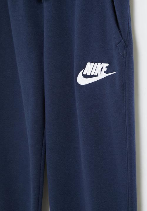 Nike - B nsw club flc jogger pant - midnight navy/white