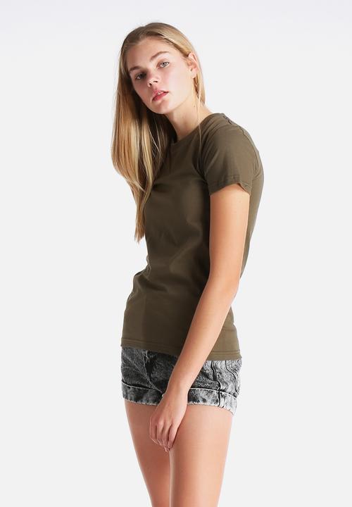 American Apparel - Fine Jersey Short Sleeve Tee