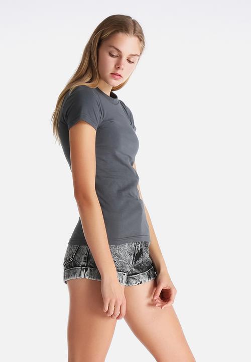 American Apparel - Fine Jersey Short Sleeve Tee