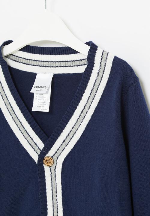 Pop Candy - Boys cardigan - navy