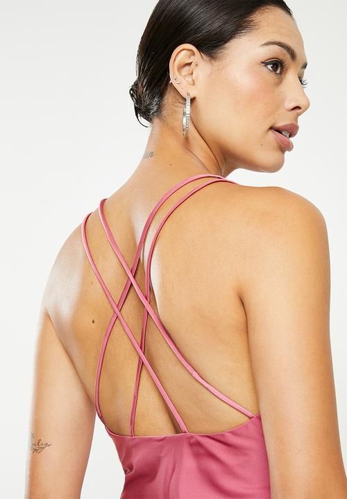 Glamorous - Cross back mini - pink