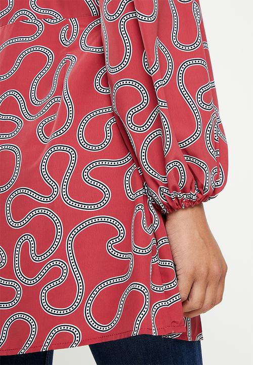 Glamorous - Abstract volume sleeve - pink