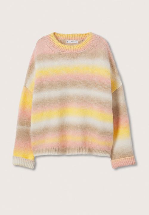 MANGO - Plus sweater nantesi - light pastel orange