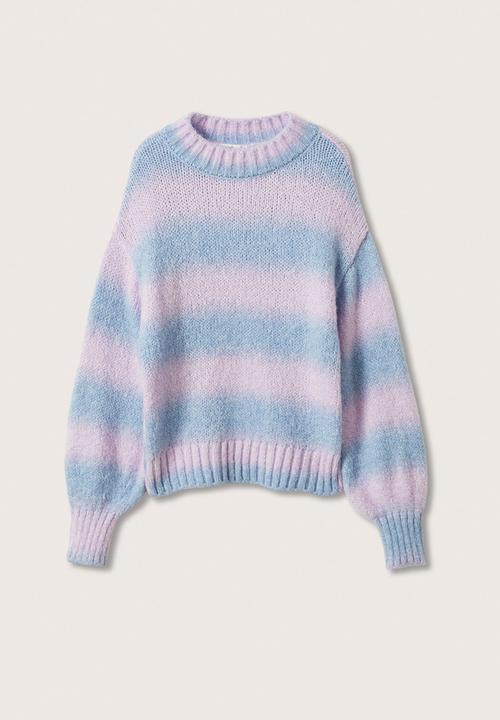 MANGO - Sweater rocho - light pastel purple