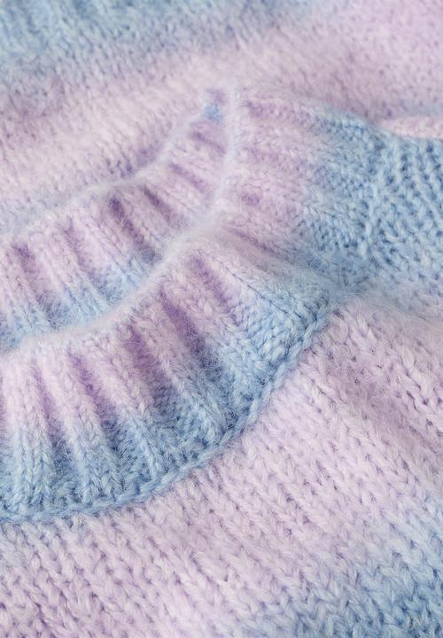 MANGO - Sweater rocho - light pastel purple