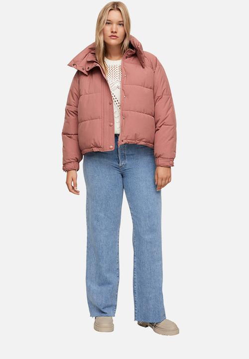 MANGO - Plus anorak cherry - light pastel pink