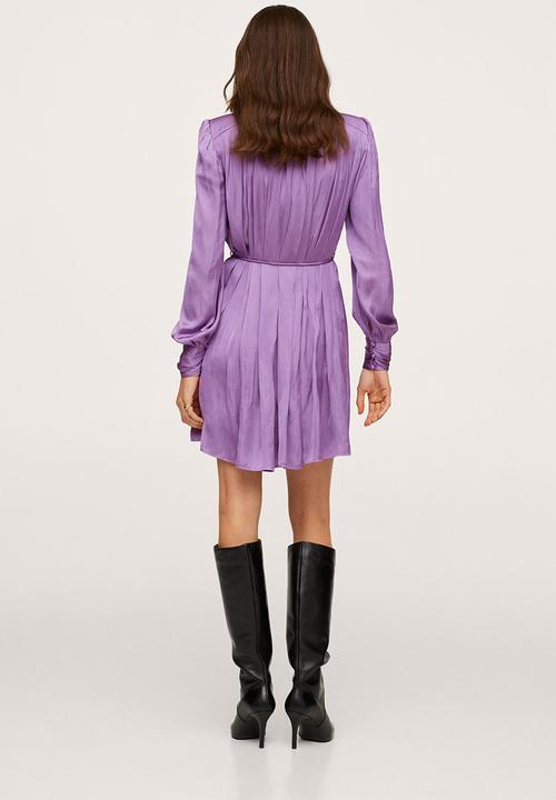 MANGO - Dress antonia - light pastel purple