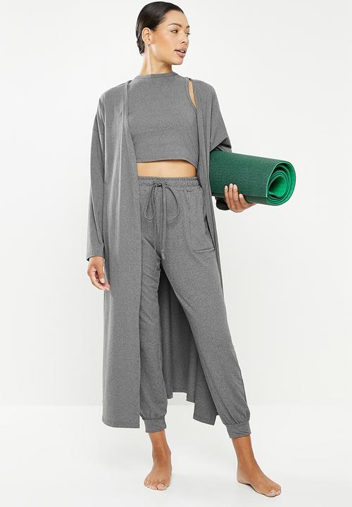 dailyfriday - 3 piece jogger set - grey