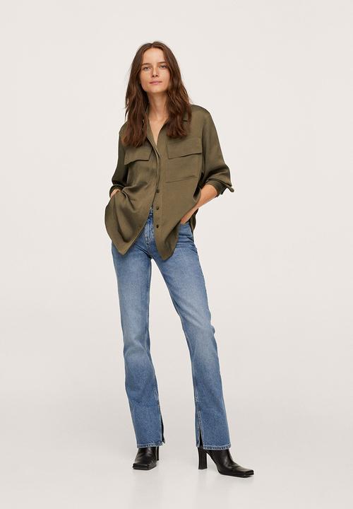 MANGO - Shirt aida - khaki 