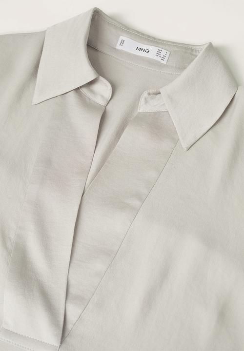 MANGO - Shirt daniela - ecru 