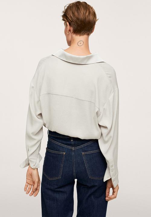 MANGO - Shirt daniela - ecru 